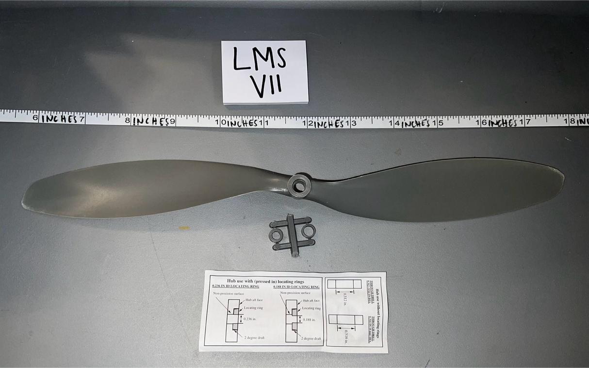 1/6 Scale Aircraft Propeller - Pilot Diorama Item