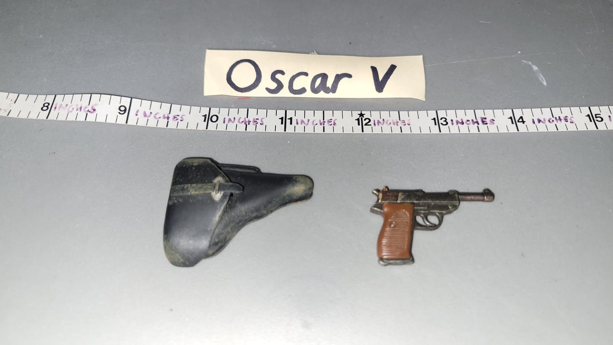1/6 Scale WWII German Pistol and Holster