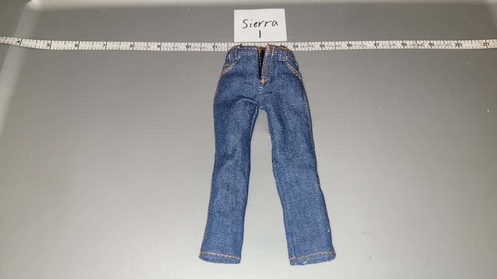 1/6 Scale Modern Blue Jeans -