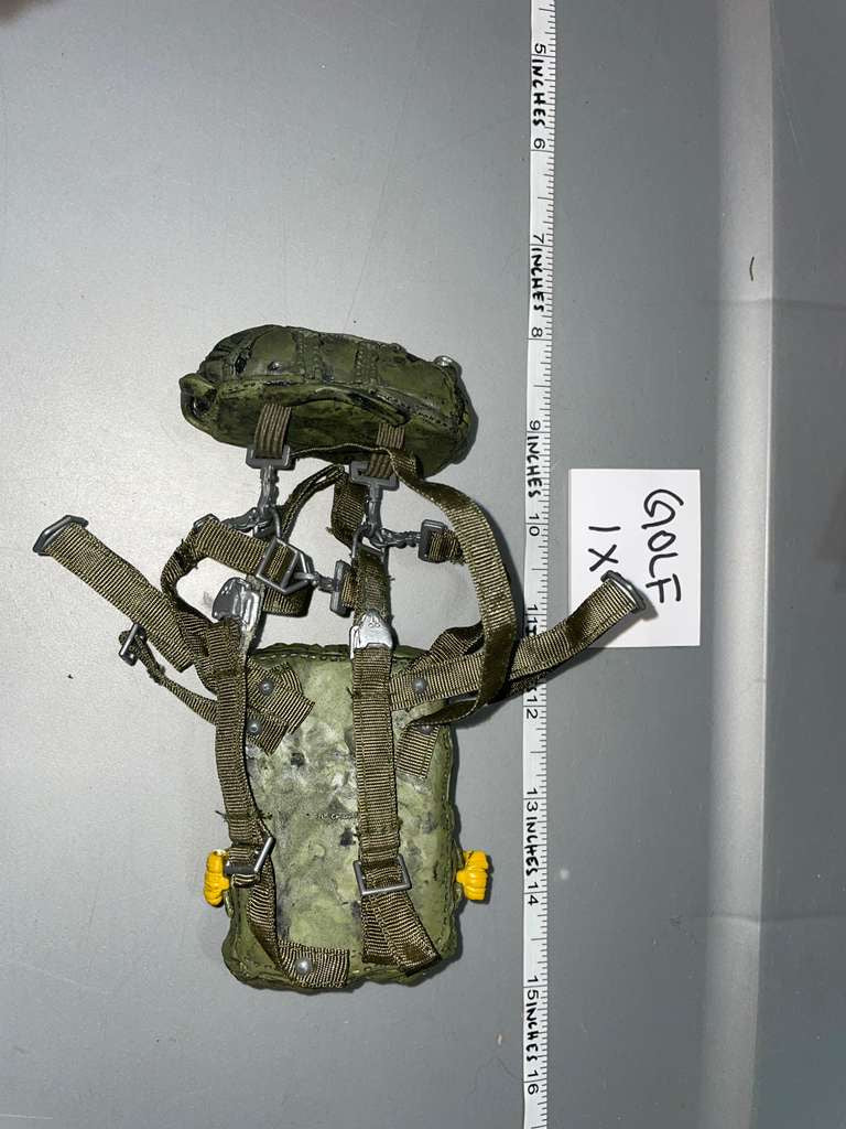 1:6 Scale Modern US Paratrooper Parachute Rig