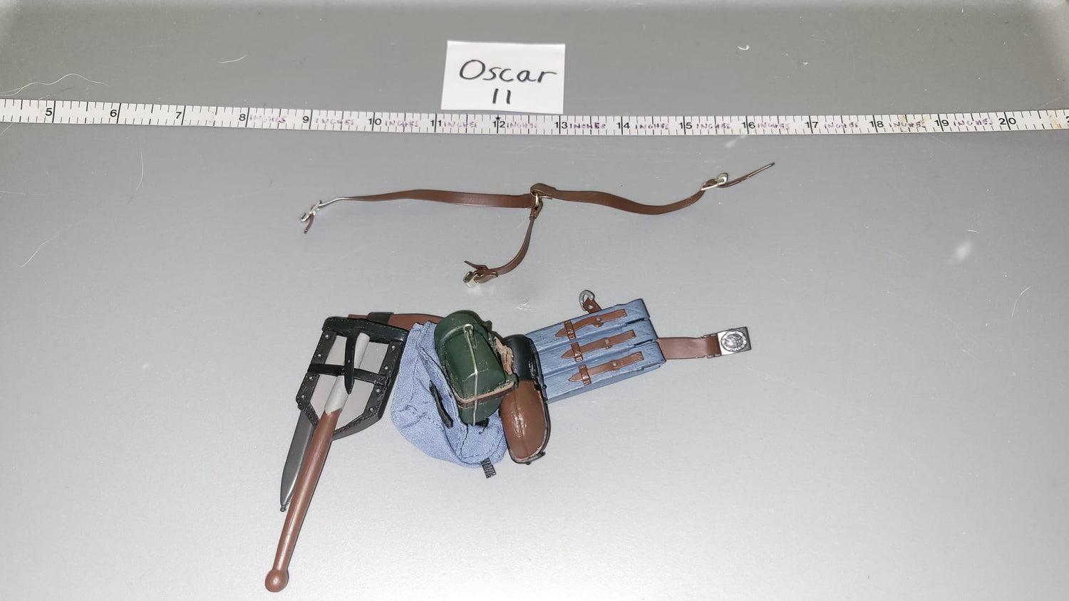 1/6 Scale WWII German Luftwaffe Fallschirmjager Field Gear Lot