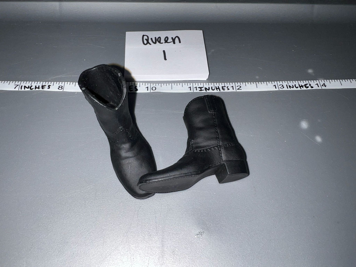 1/6 Scale Modern Era Western Cowboy Boots - Gangsters Kingdom DAM