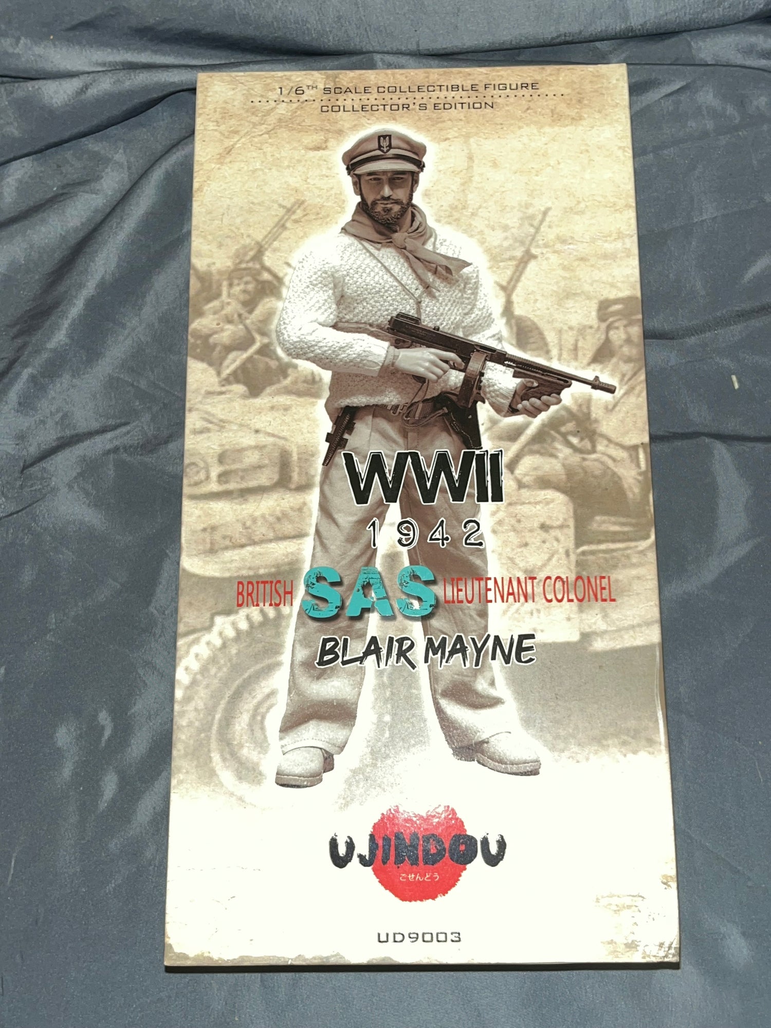 1/6 Scale WWII British SAS North Africa Blair Mayne - NIB Ujindou