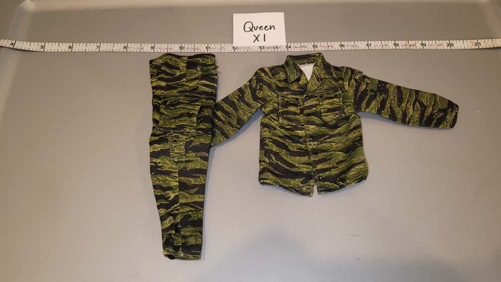 1/6 Scale Vietnam Era US Tiger Stripe Uniform