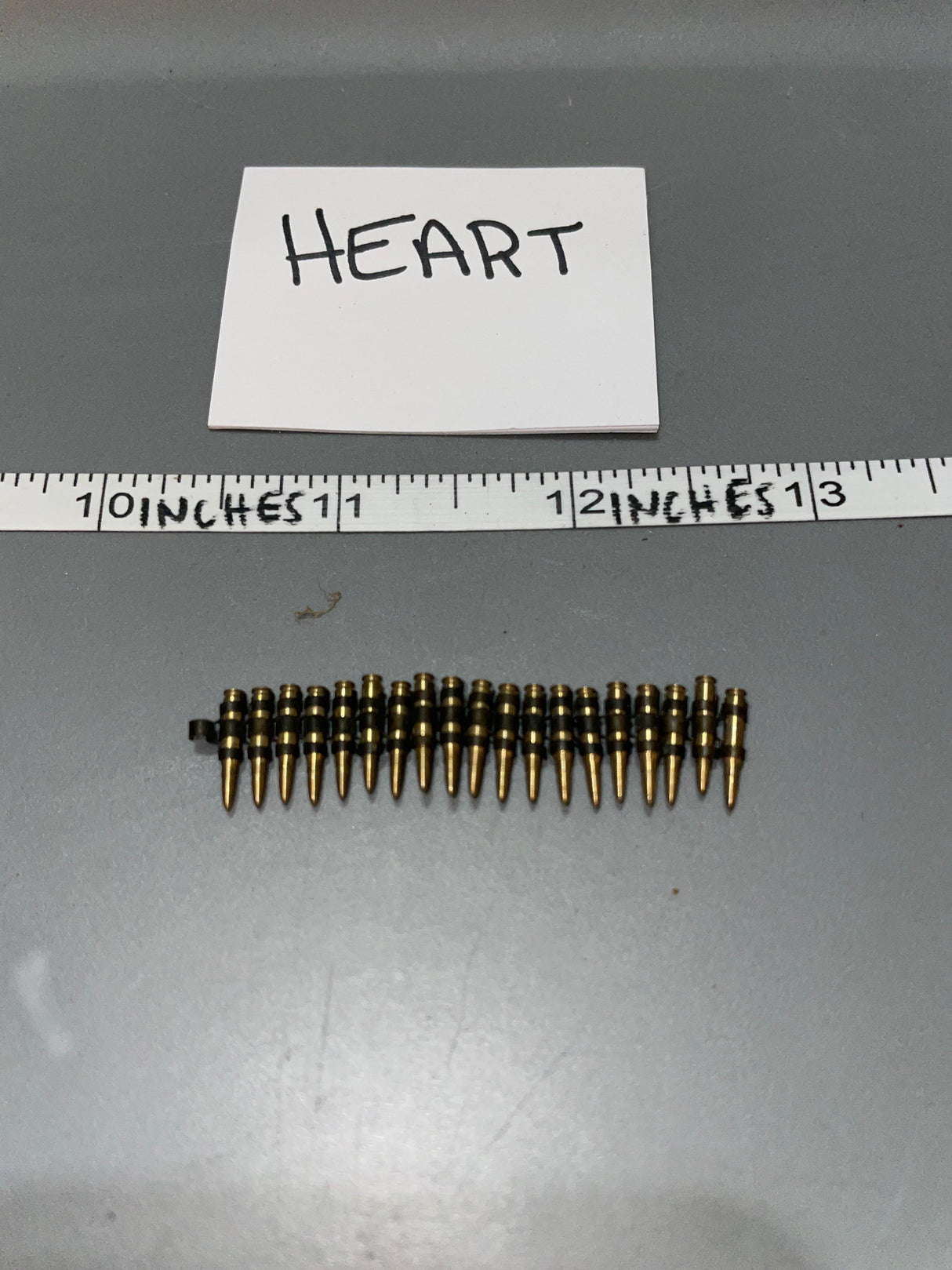 1/6 Scale Vietnam Era US Machine Gun Ammunition Belt Strip