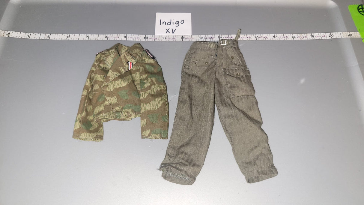 1/6 Scale WWII German Panzer Splinter Tanker Uniform