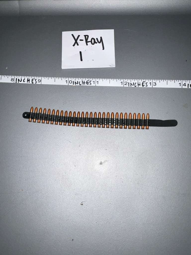 1/6 Scale Vietnam Era US Machine Gun Ammunition Belt
