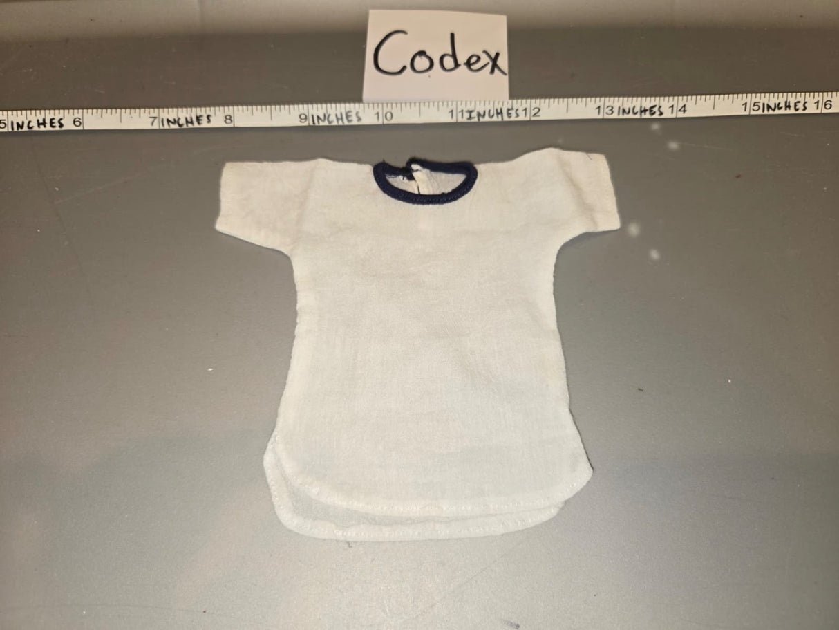 1/6 Scale Modern Era White Ringer T-Shirt - Codex