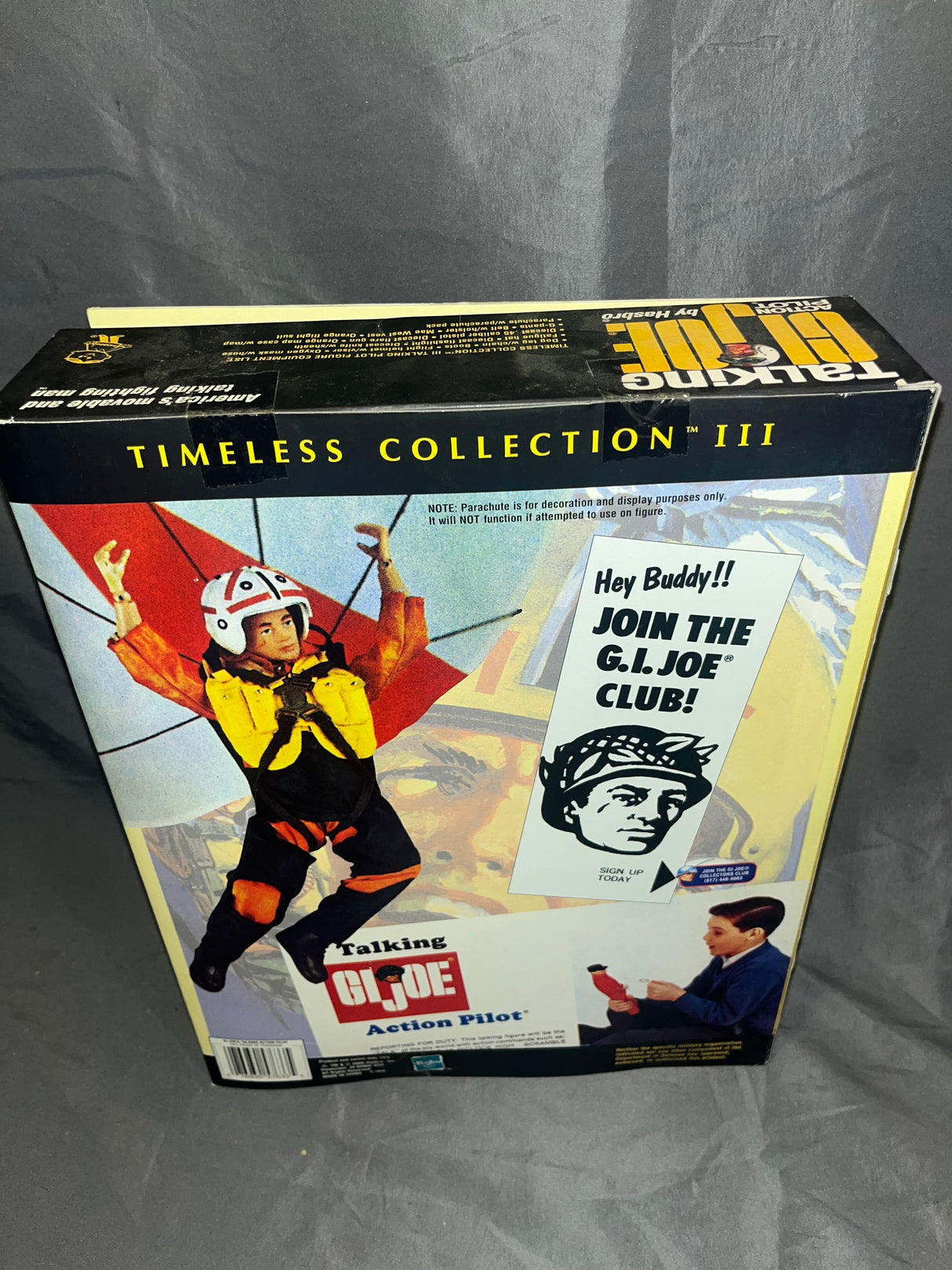 1/6 Scale Vintage Remake GI Joe Talking Action Pilot - NIB Hasbro