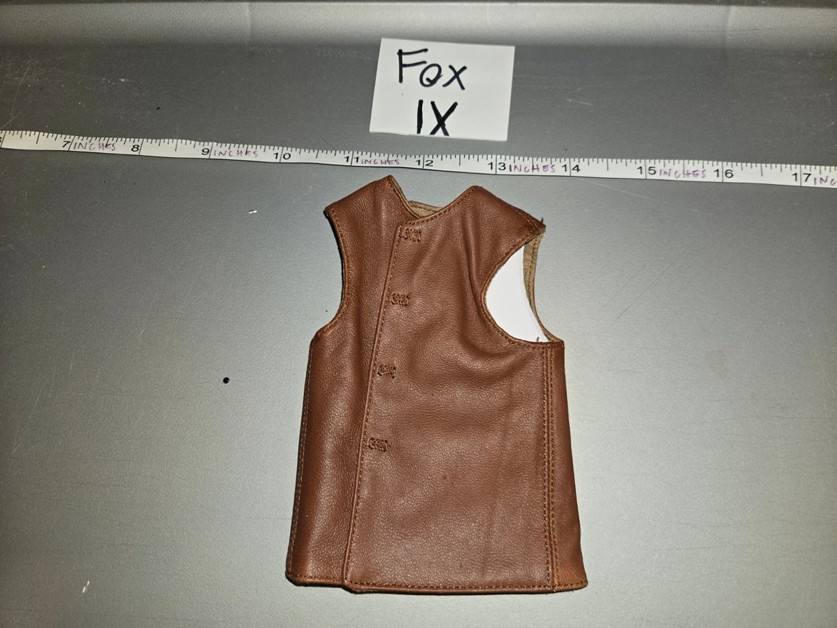 1:6 Scale World War One British Leather Vest / Jerkin - DID