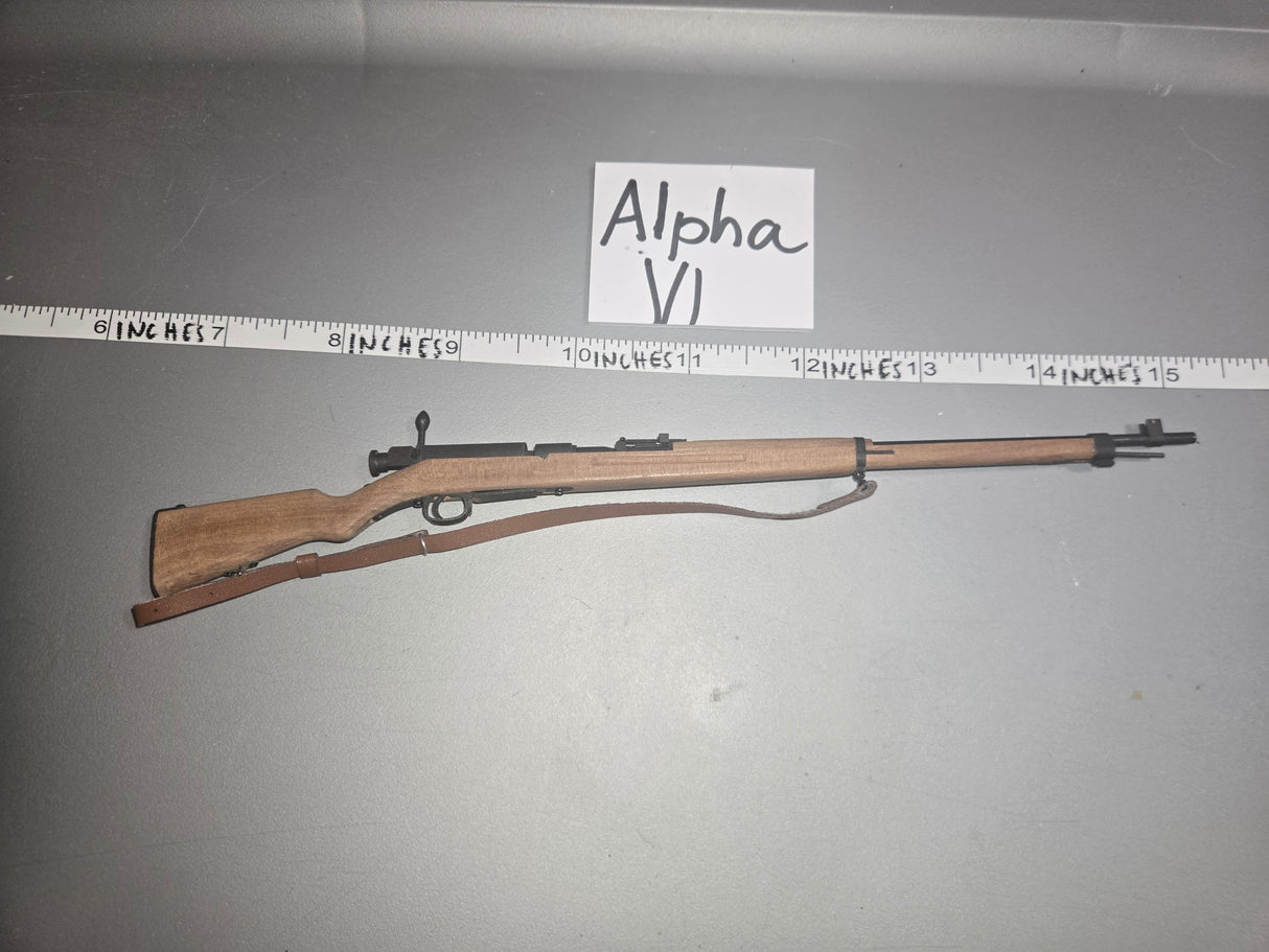 1/6 Scale WWII Japanese Rifle - Wood Metal