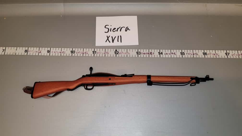 1/6 Scale WWII Japanese Rifle - Wood Metal