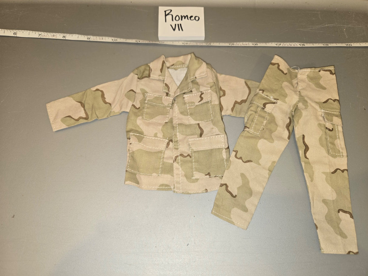 1/6 Scale Modern US Desert BDU Uniform - Romeo VII