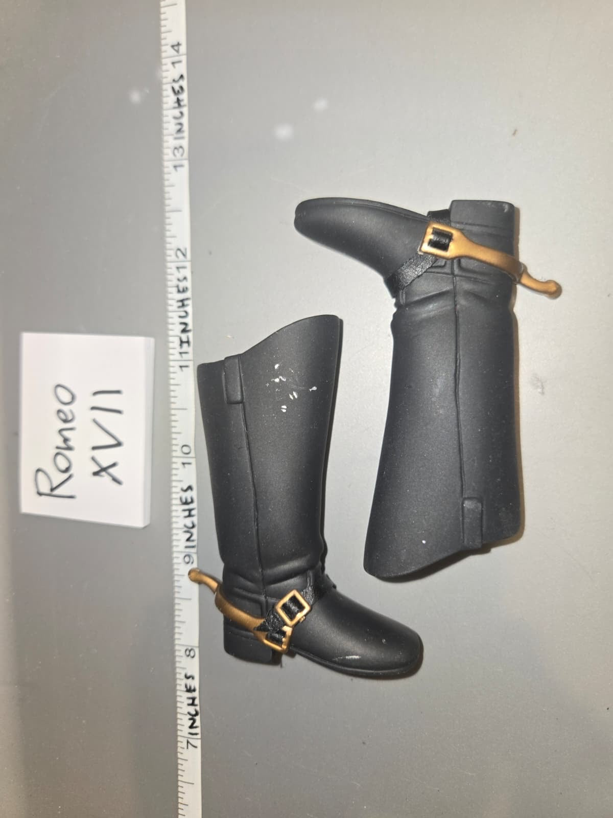 1:6 Scale Civil War Western Era Cavalry Boots