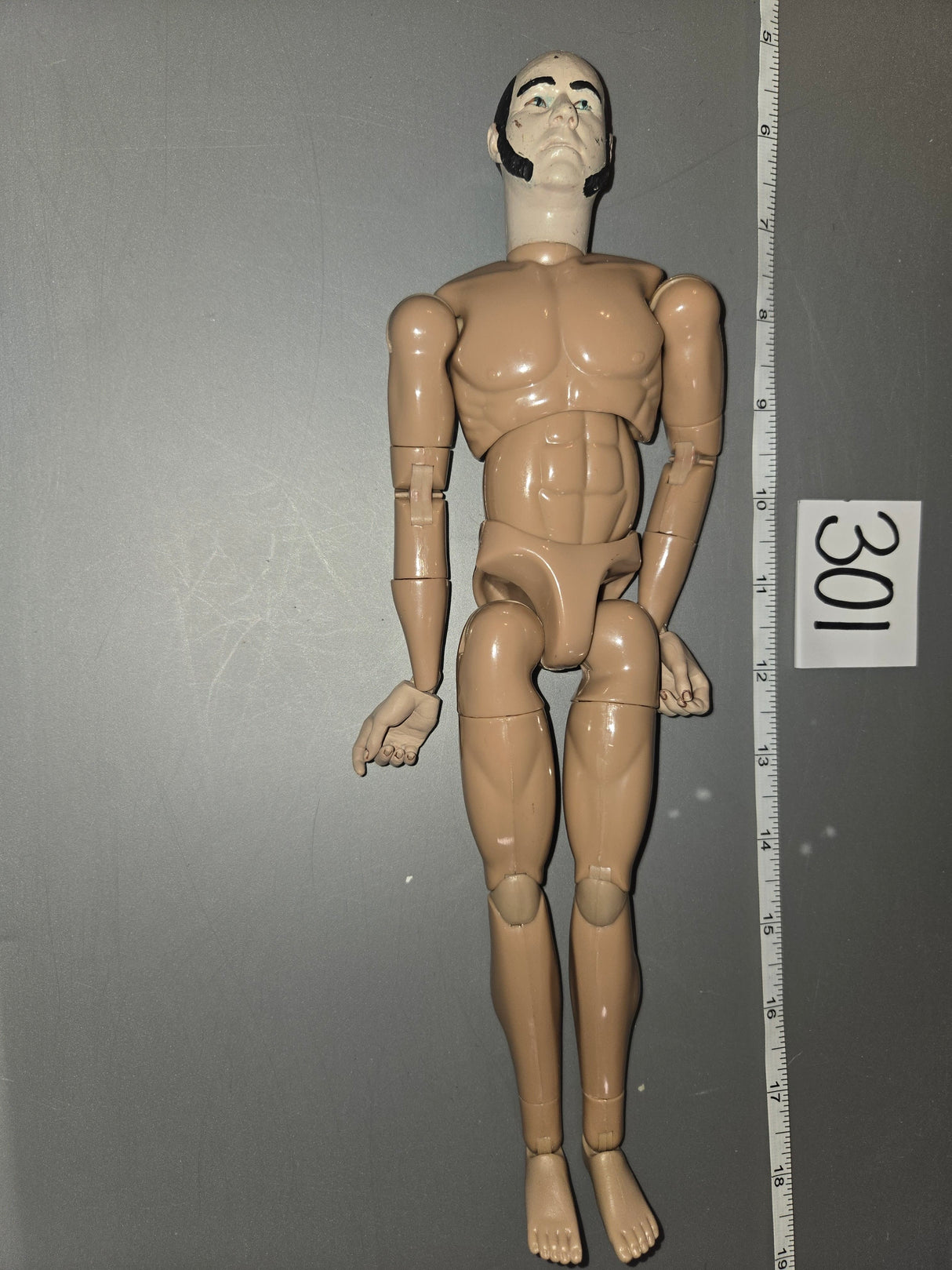 1/6 Scale Nude Sideshow Civil War Western Figure