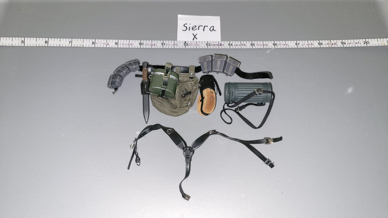 1/6 Scale WWII German Field Gear Lot