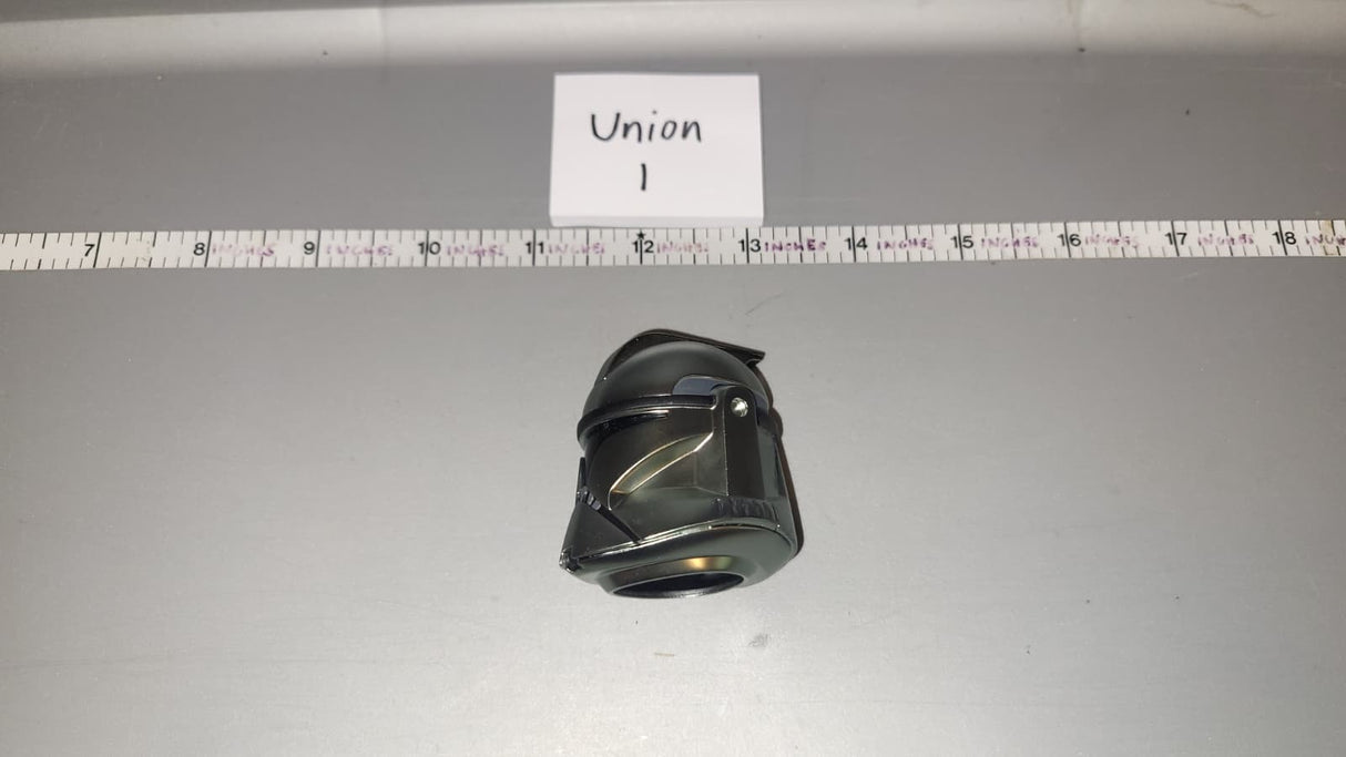 1/6 Scale Star Wars Hot Toys Chrome Clone Trooper Helmet / Head Sculpt MMS643