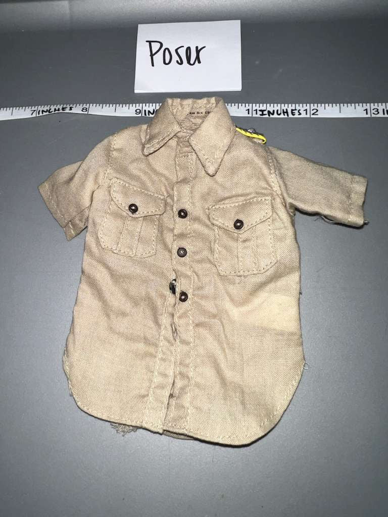 1/6 WWII German Tropical Work Shirt