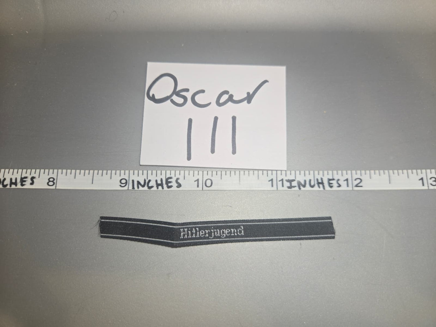 1/6 Scale WWII German Cufftitle Insignia
