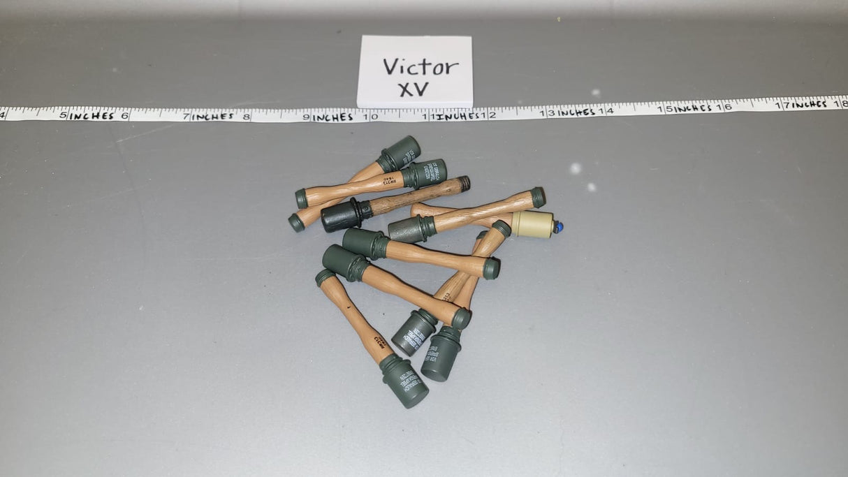1/6 WWII German Grenade Lot