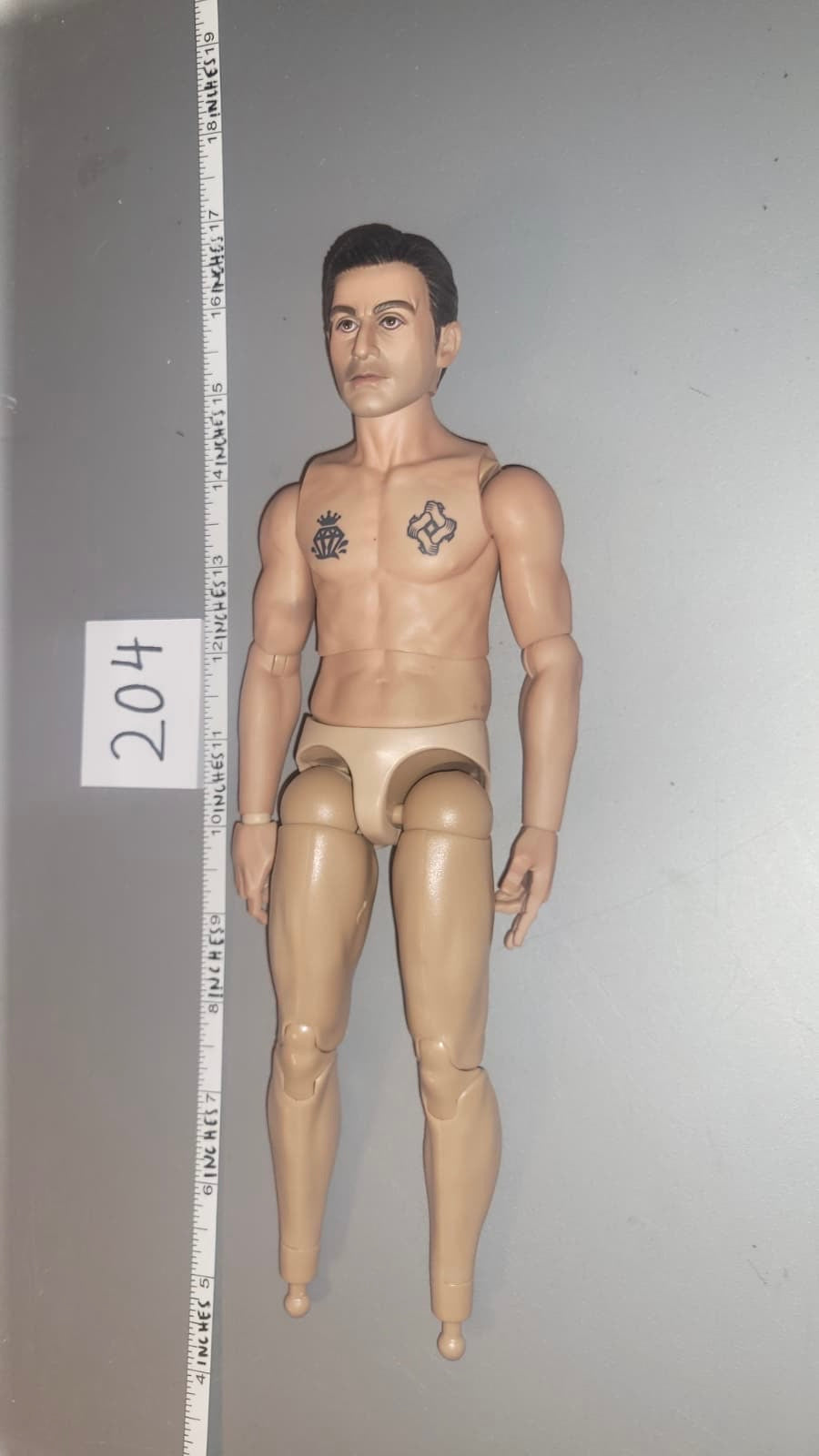 1/6 Scale DAM Gangsters Kingdom Nude Figures