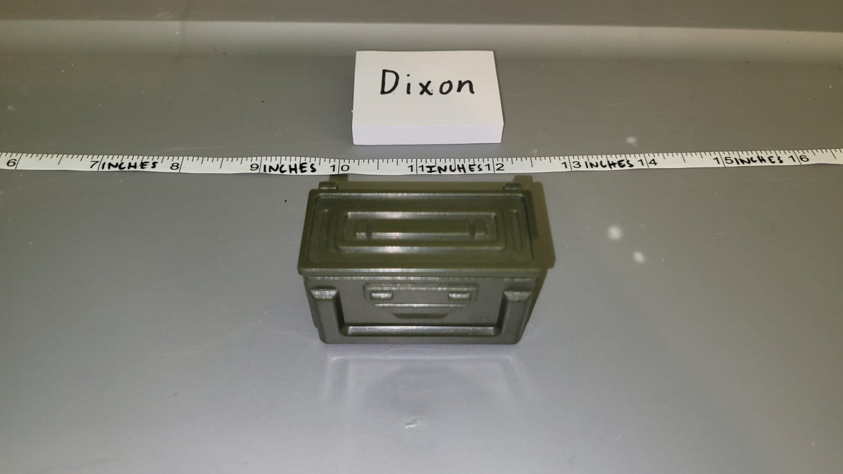 1:6 Scale WWII US .50 Caliber Machine Gun Ammunition Can