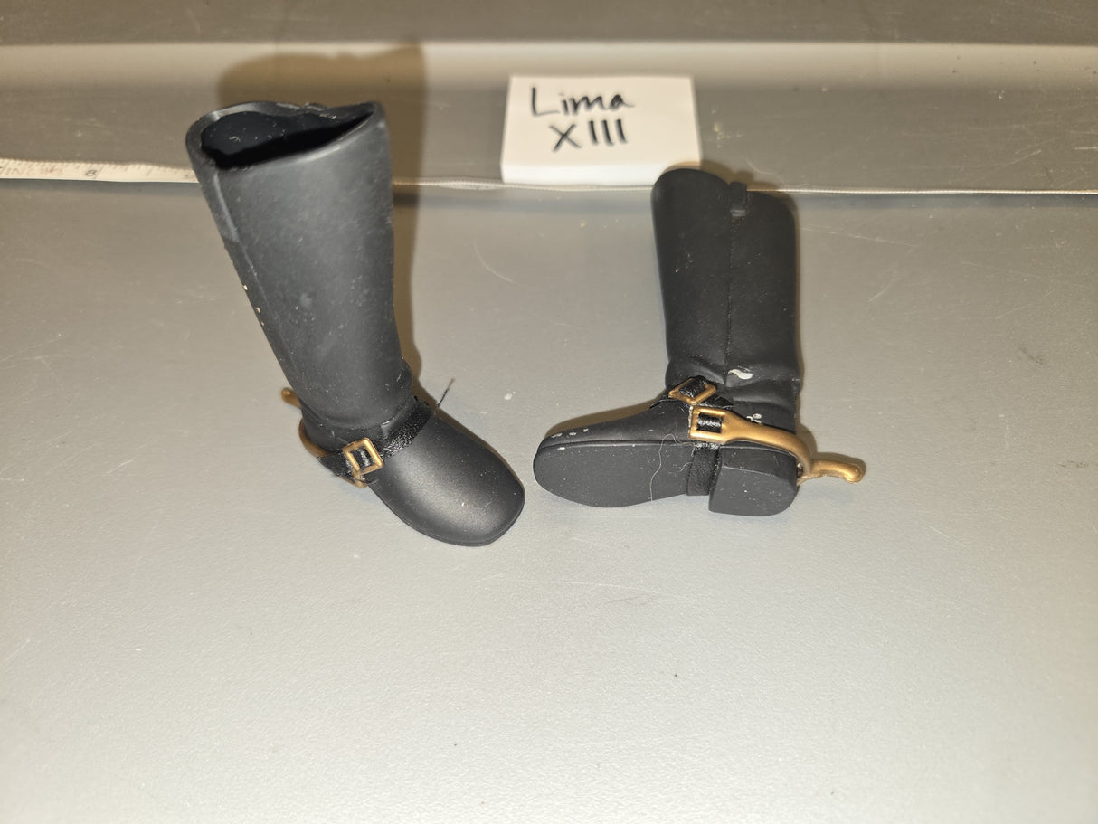 1:6 Scale Civil War Western Era Cavalry Boots