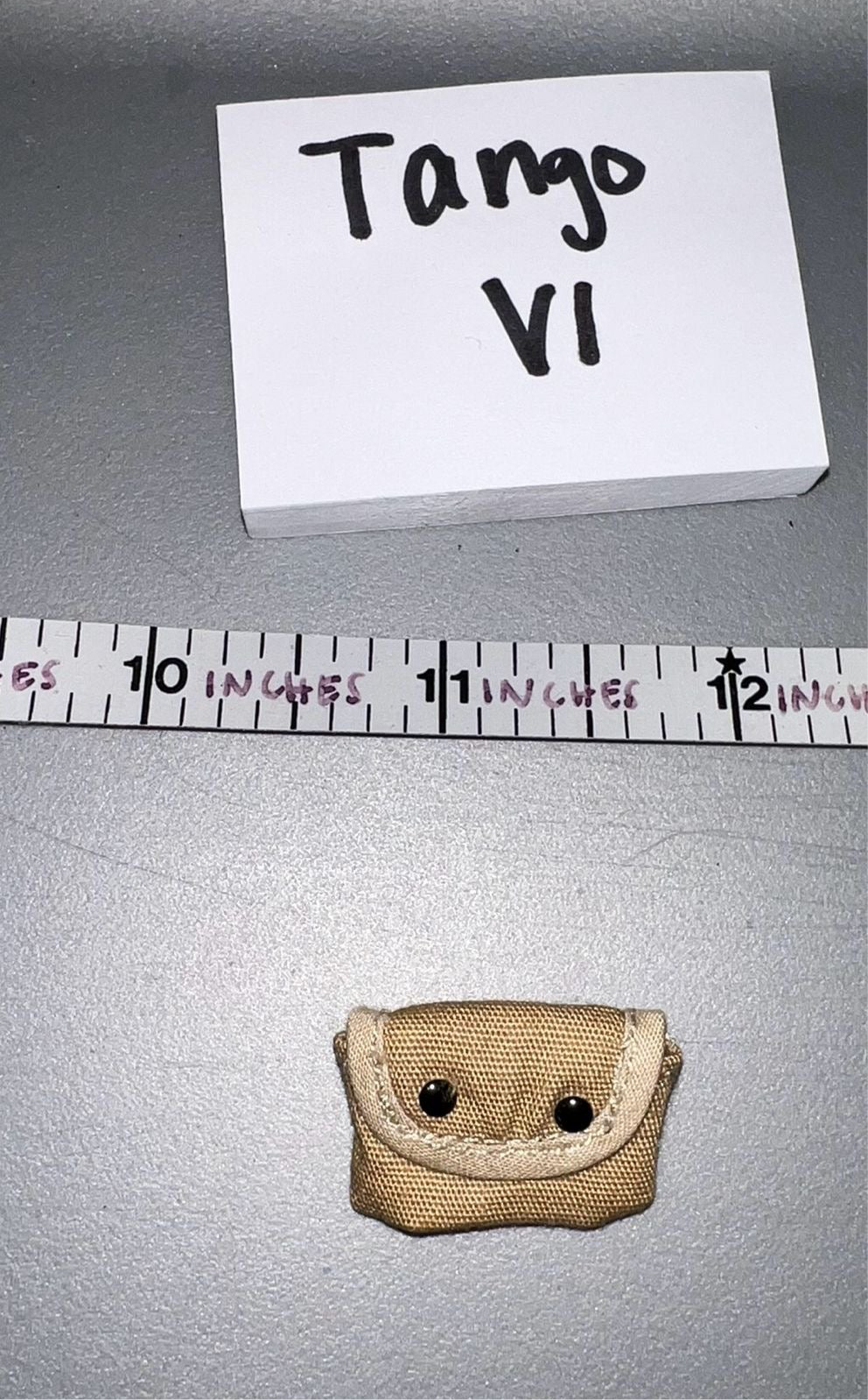 1/6 Scale WWII US Compass Small Pouch Soldier Story