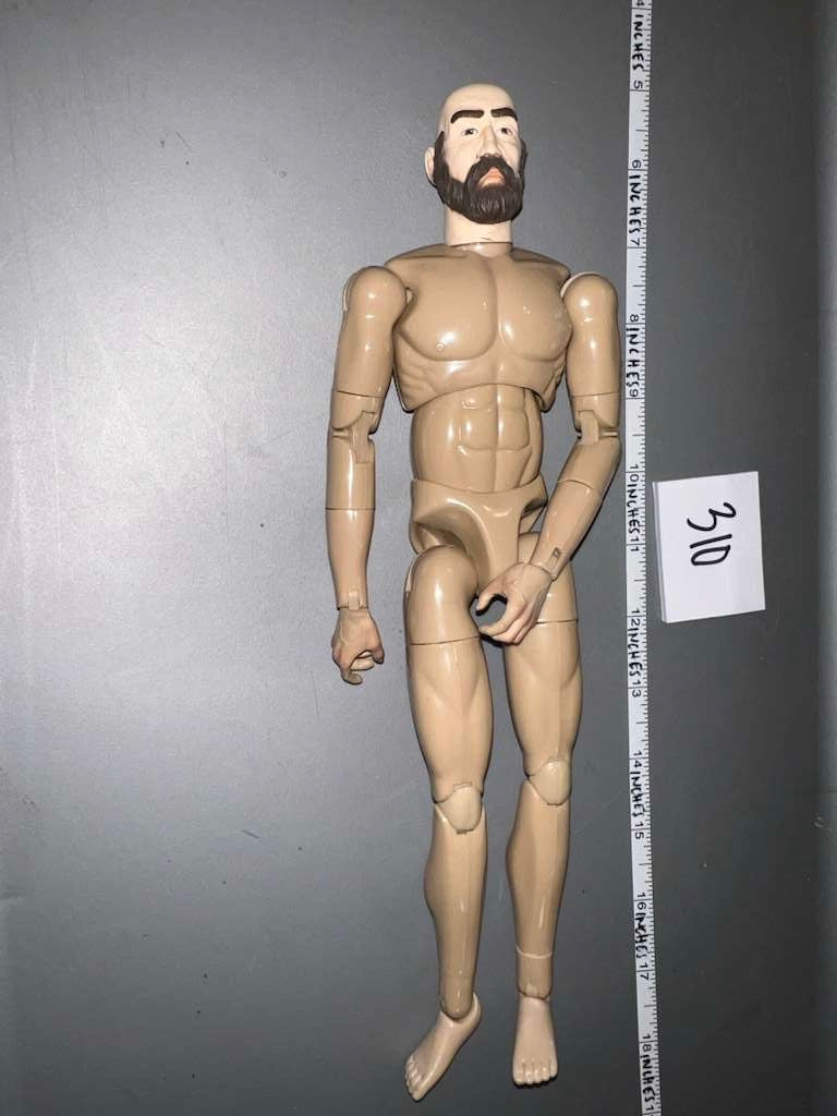 1/6 Scale Nude Sideshow Medieval Figure - Viking Head