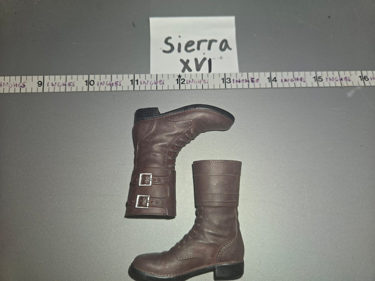 1/6 Scale WWII US Buckle Top Boots