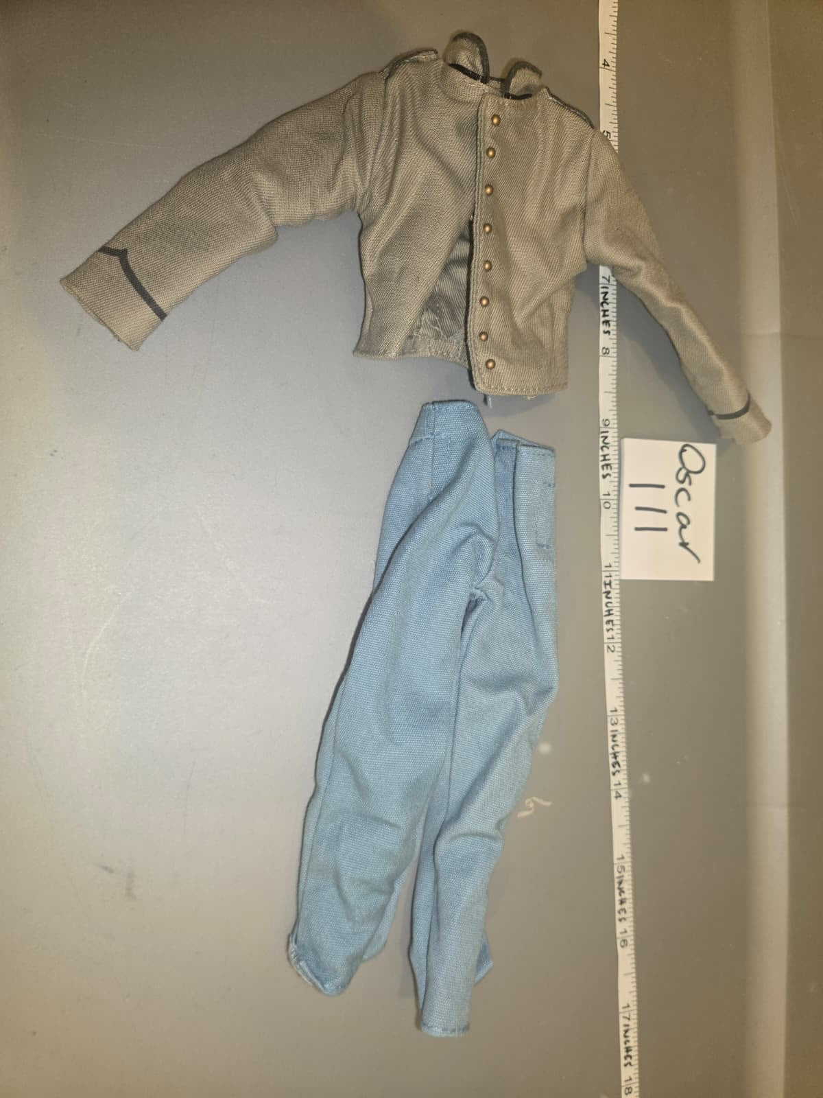 1/6 Scale Civil War Confederate Uniform