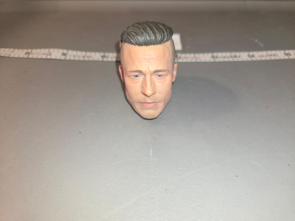 1/6 Scale WWII Fury Brad Pitt Head Sculpt