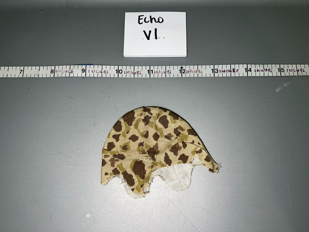 1/6 WWII US Brown Marine Pattern Helmet Cover -