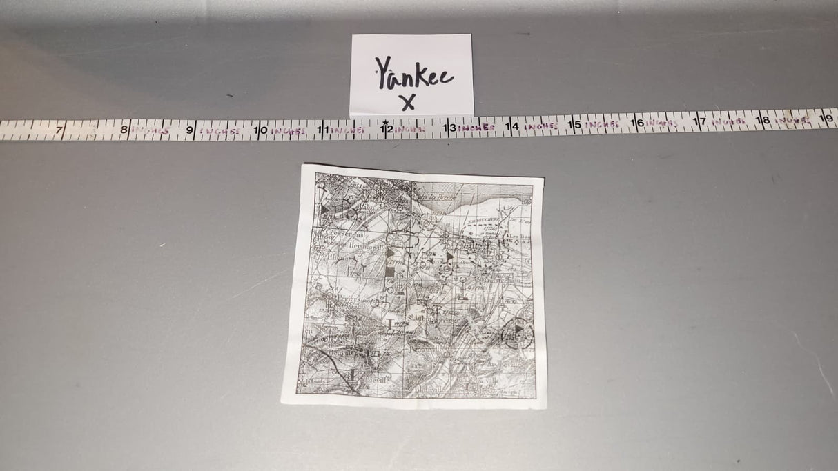 1:6 Scale WWII German Map