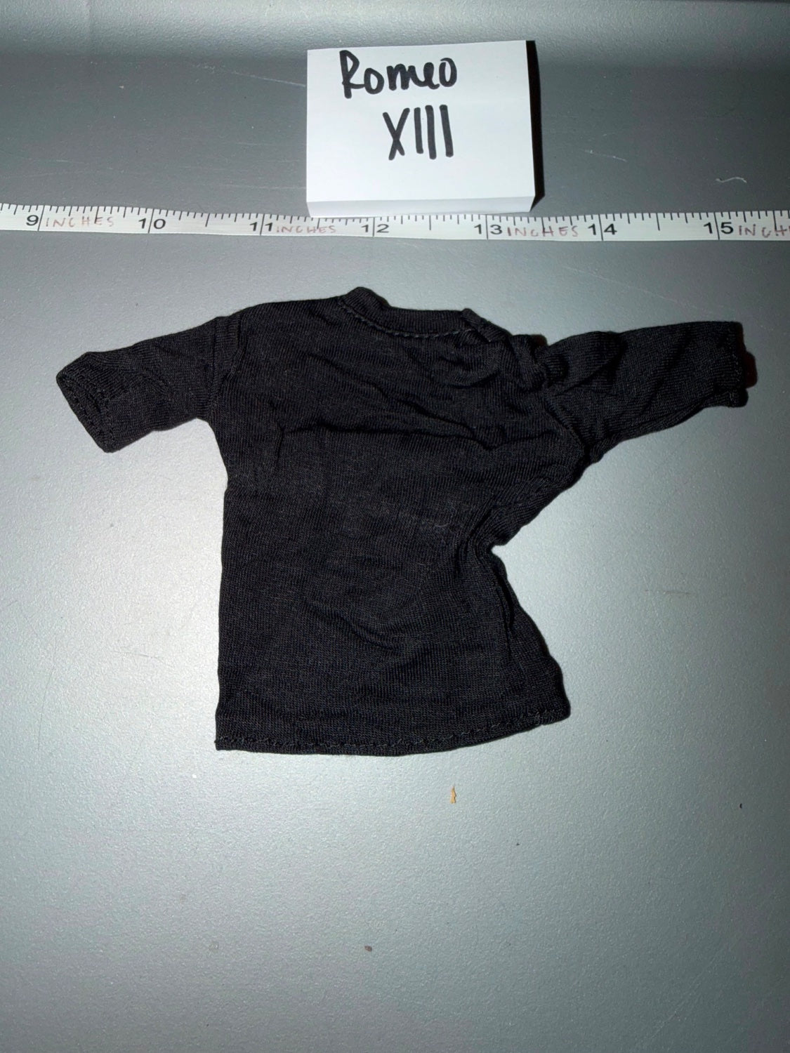 1/6 Scale Modern Era Black Long Sleeve T Shirt