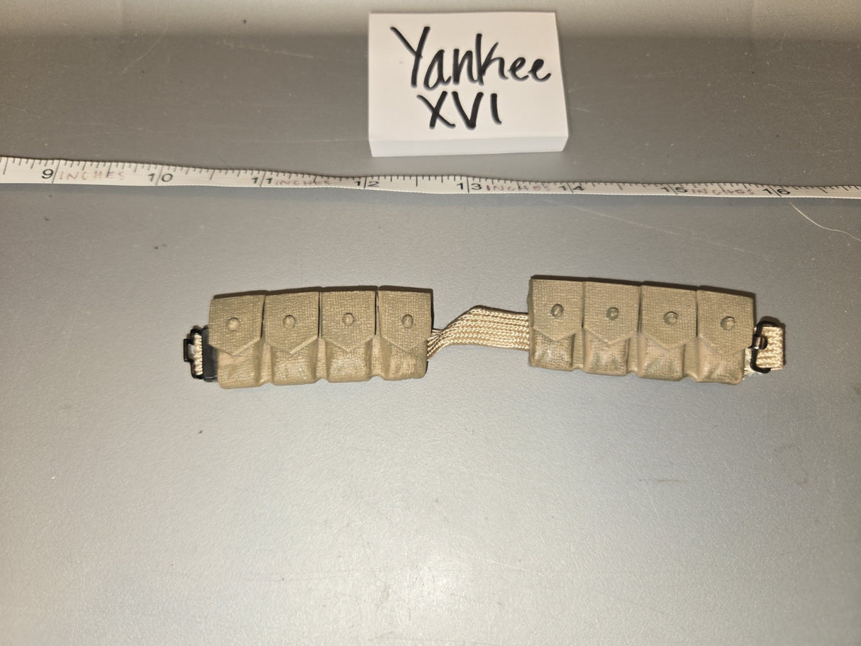 1/6 Scale WWII US M1923 Cartridge Belt - Yankee XVI