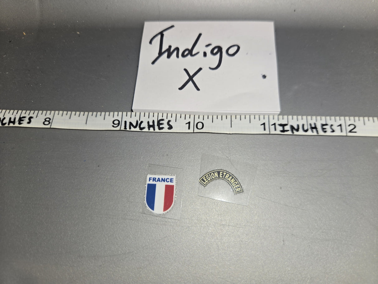 1/6 Scale Modern French Patches