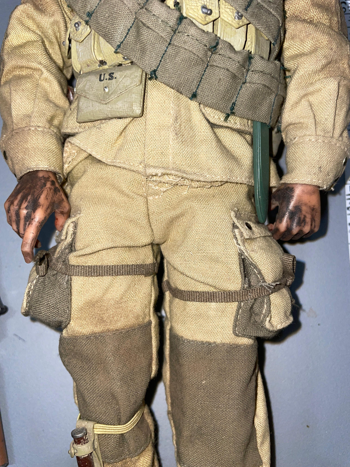 1:6 Scale WWII US Paratrooper Dressed Figure