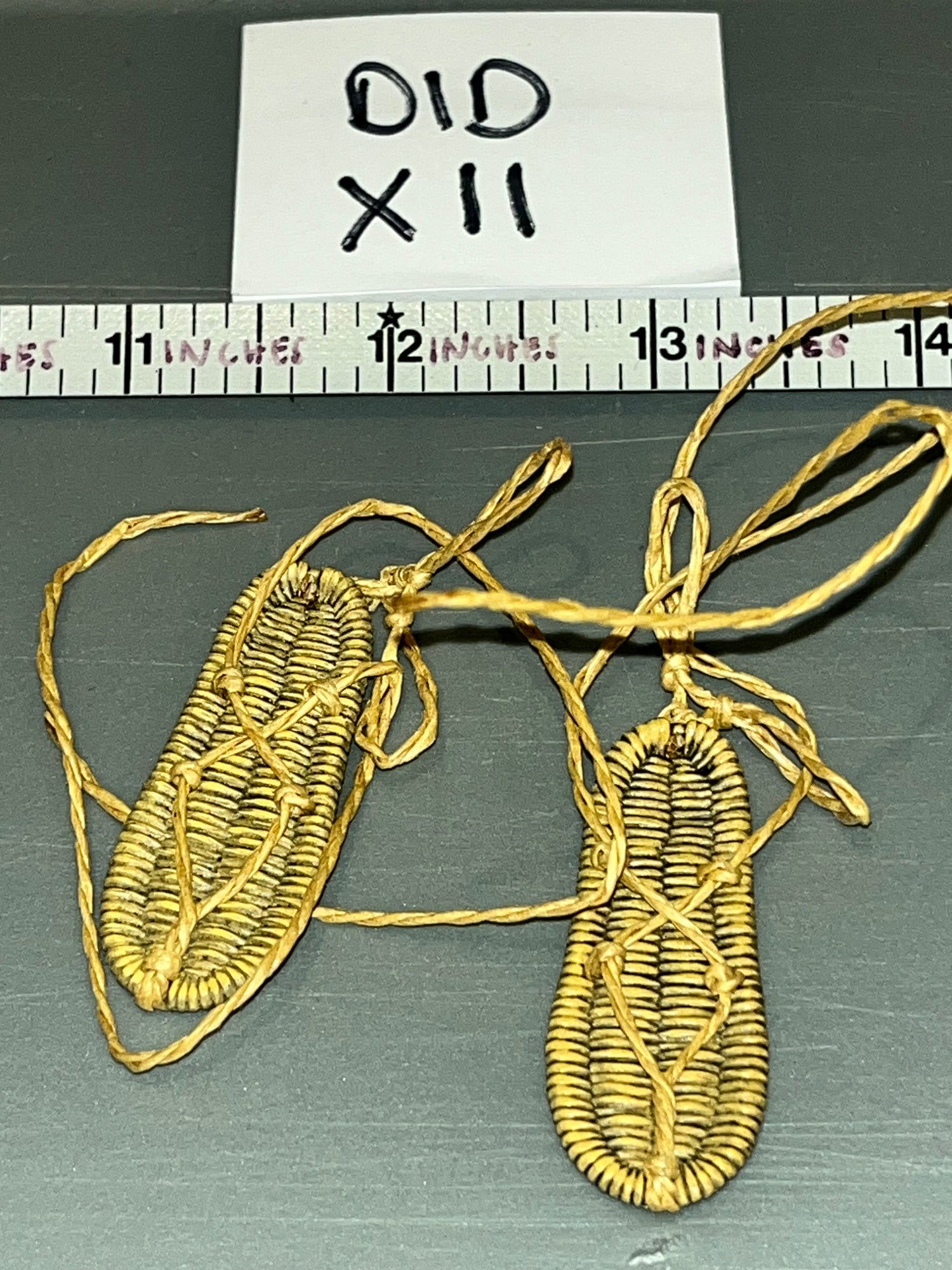 1/6 Scale Medieval Japanese Sandals - DID - Last Samurai