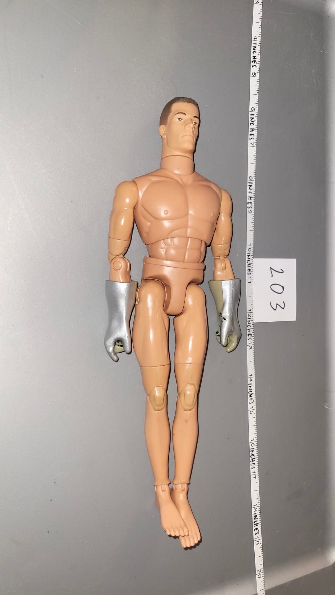 1/6 Scale Nude GI Joe Super Articulated Figure