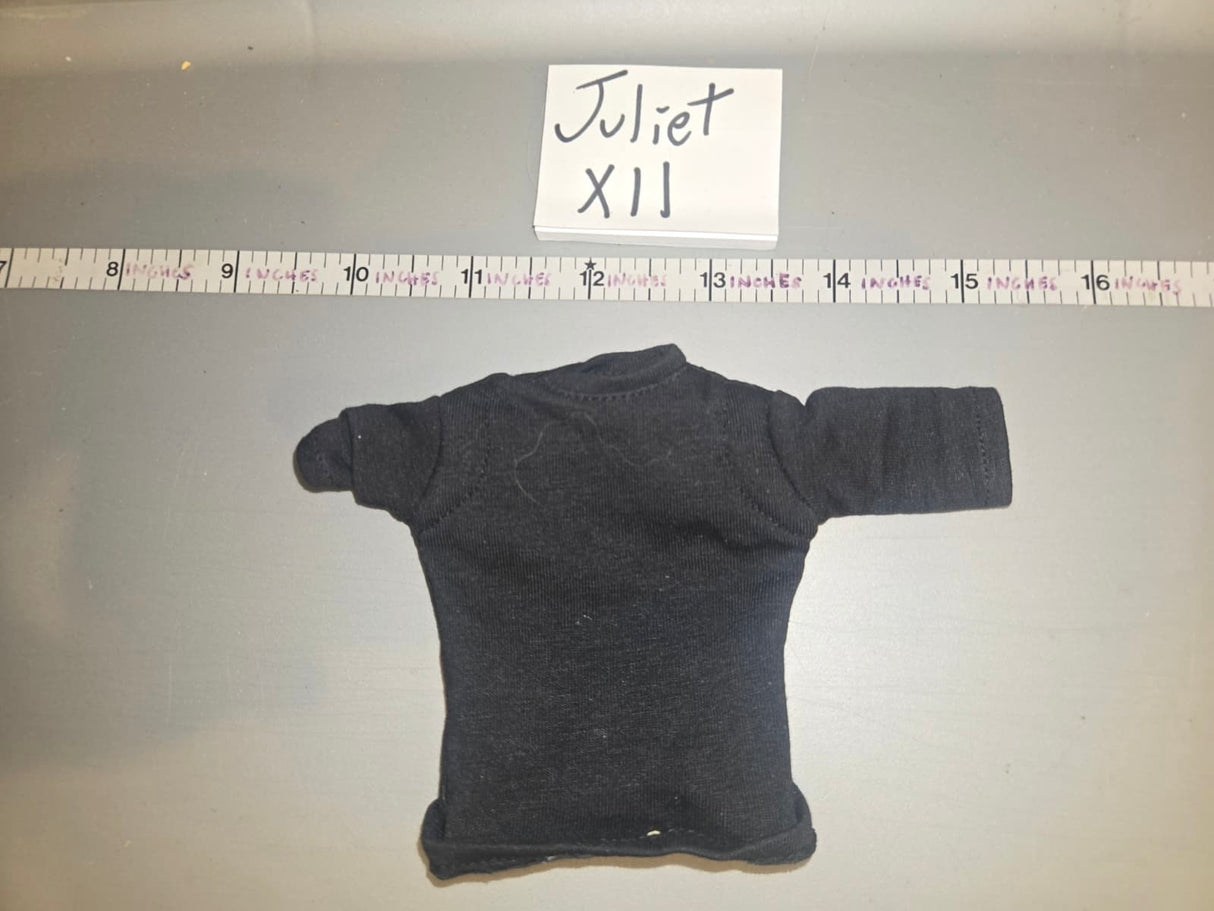 1:6 Scale Modern Era Black T Shirt