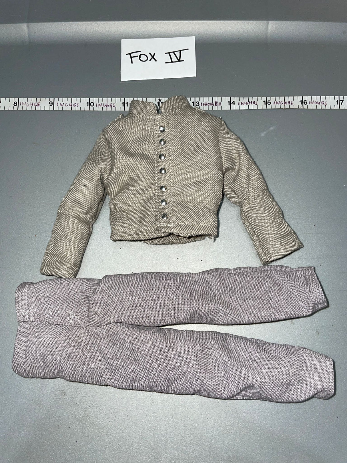 1/6 Scale Civil War Confederate Uniform