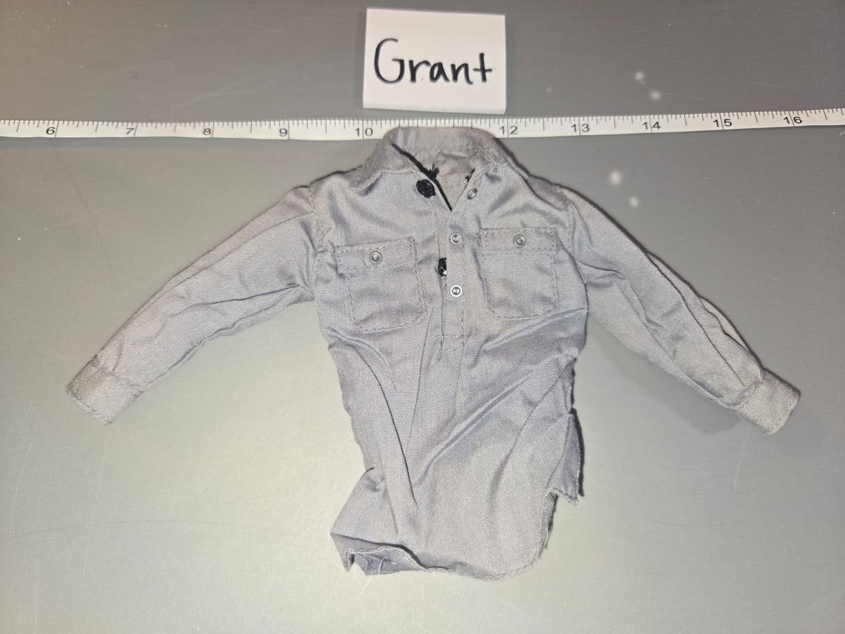 1/6 Scale WWII German Grey Work Shirt