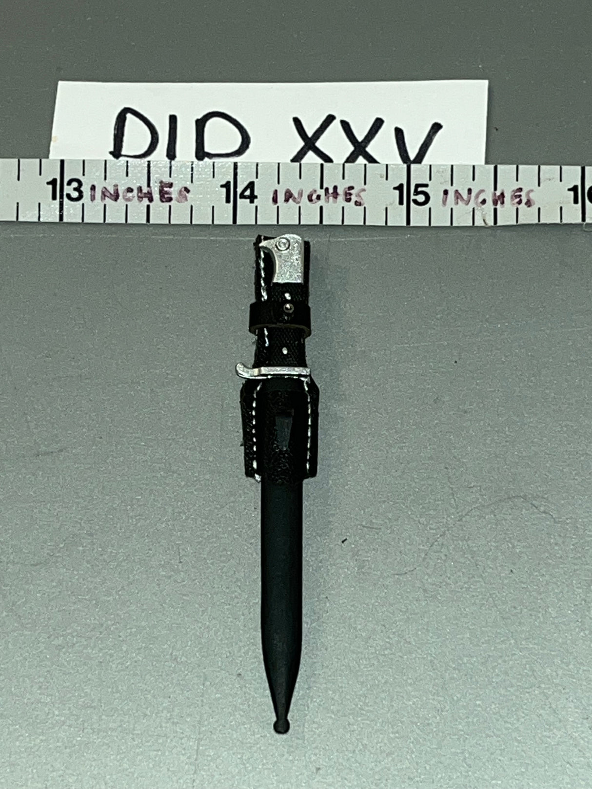 1/6 Scale WWII German Metal Bayonet - DID Steiner D80188