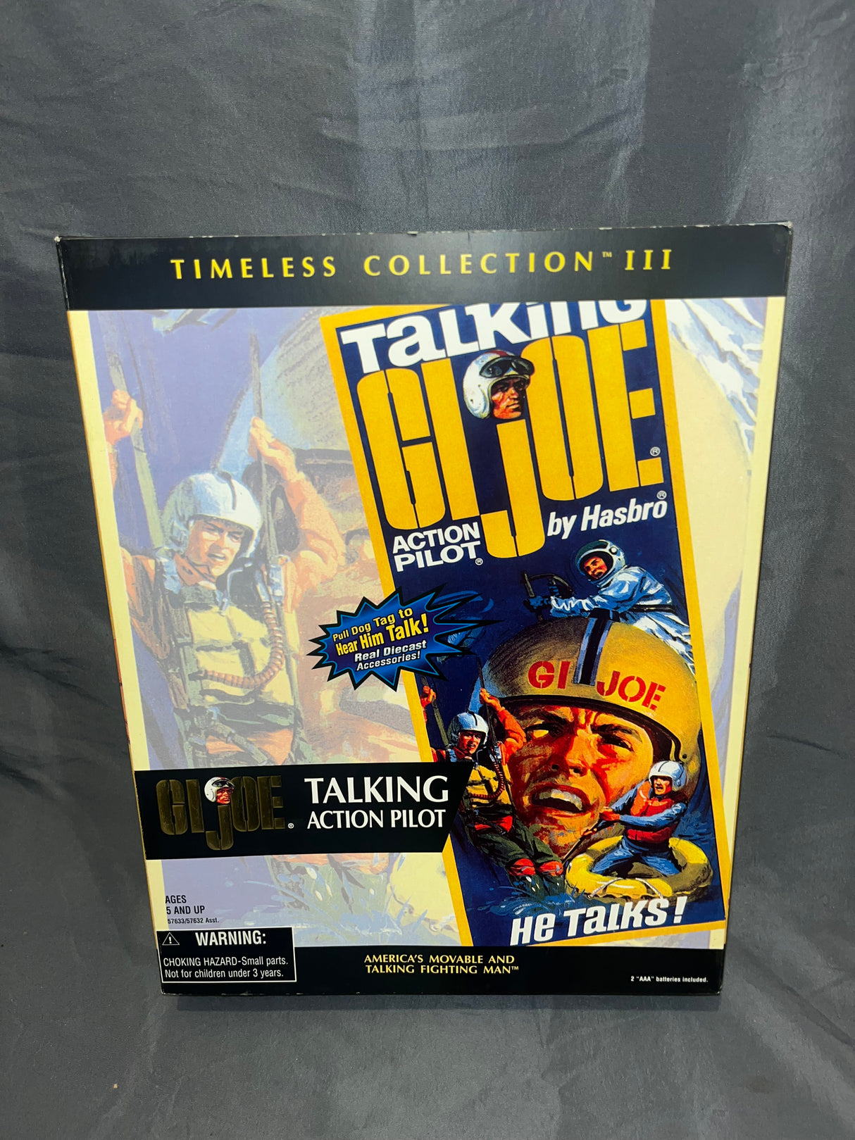 1/6 Scale Vintage Remake GI Joe Talking Action Pilot - NIB Hasbro