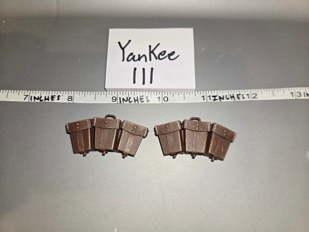 1/6 Scale WWII German Kar98 Pouches - Luftwaffe / Fallschirmjager