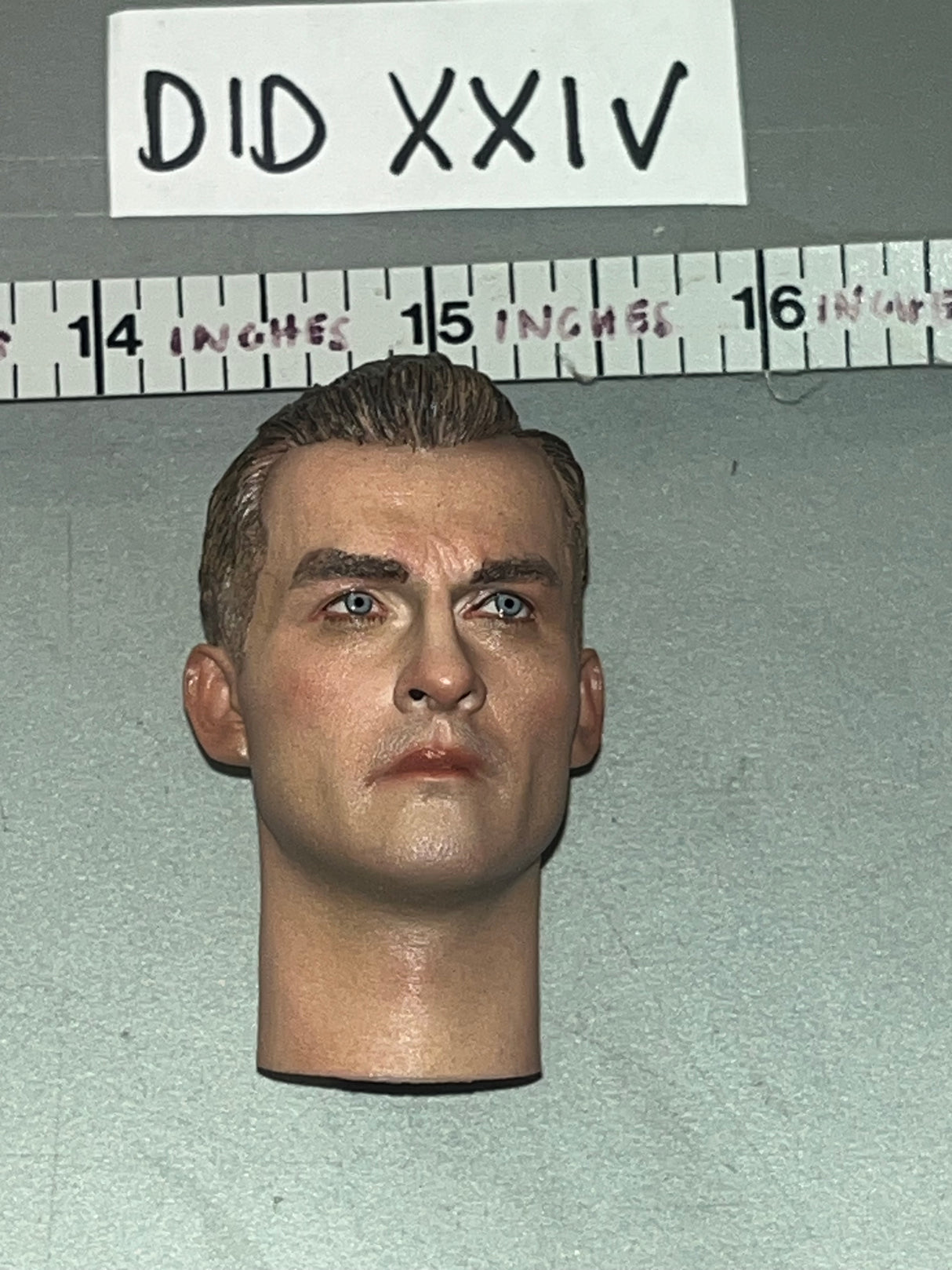 1/6 Scale WWII German Head Sculpt - DID D80193 Cavalry Standard Bearer Anselm