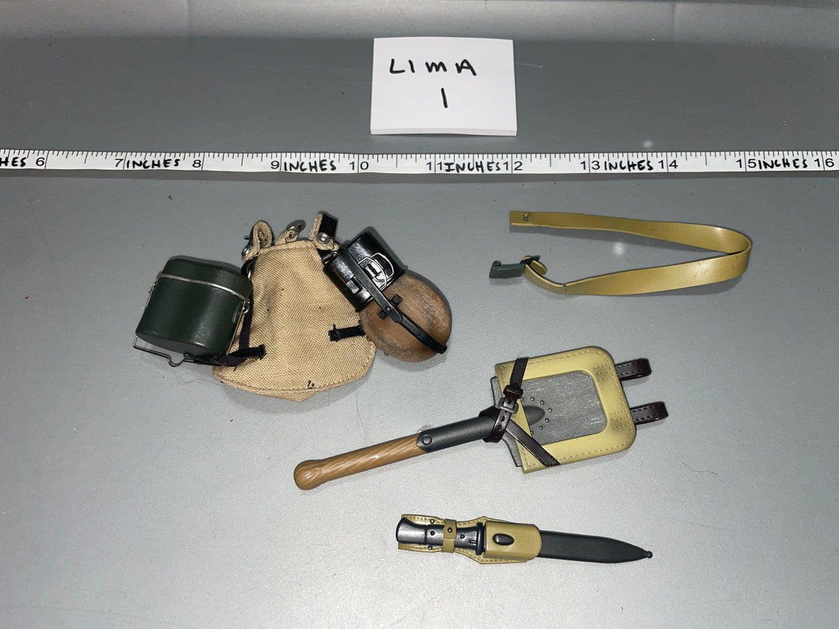 1/6 Scale WWII German Afrikakorps Field Gear Lot