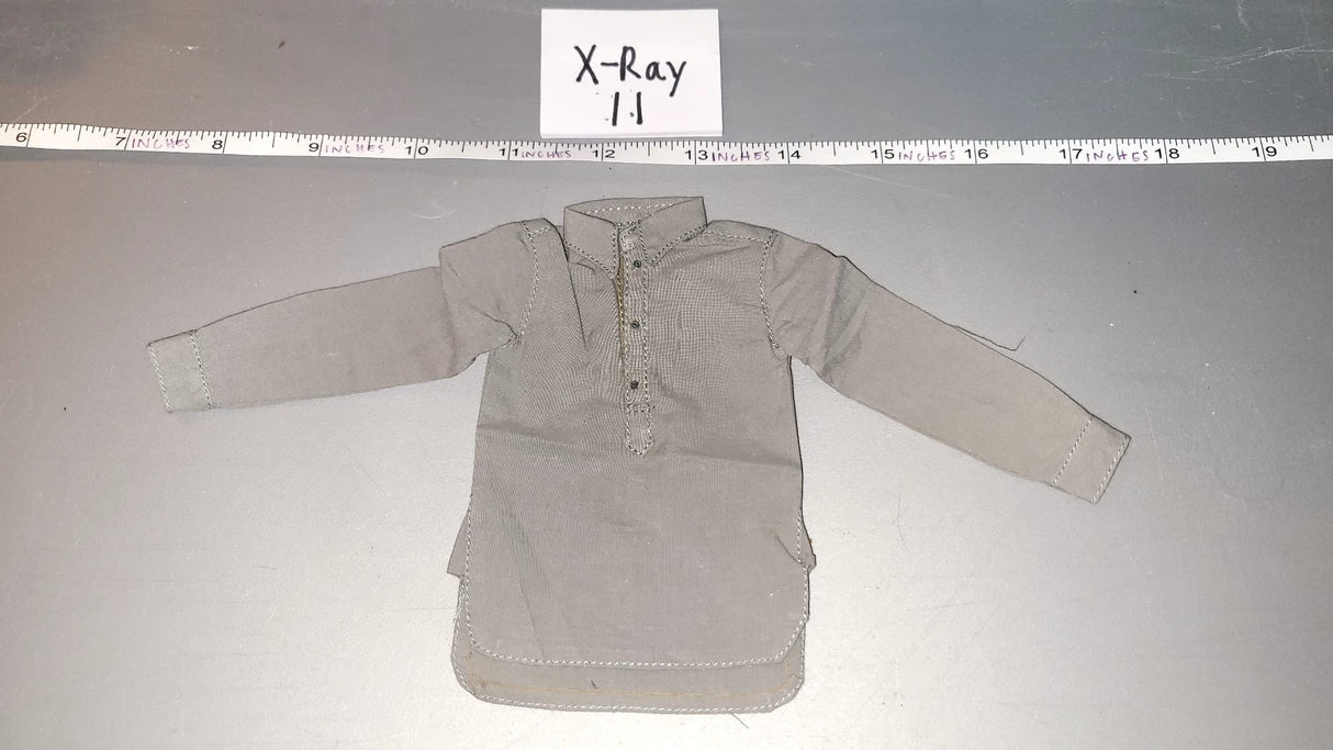 1/6 Scale WWII German Grey Work Shirt