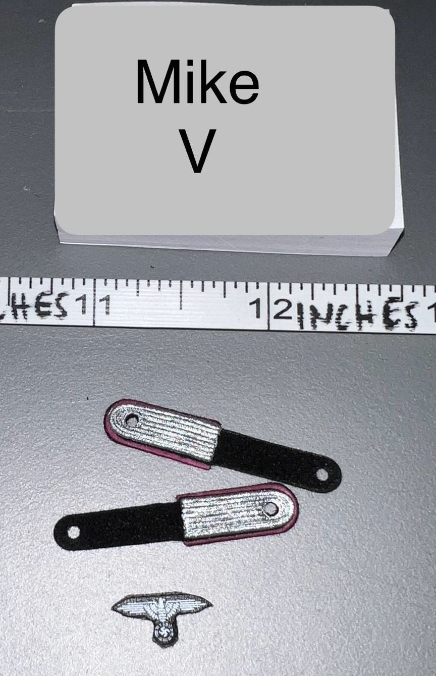 1/6 Scale WWII German Shoulder Board Insignia